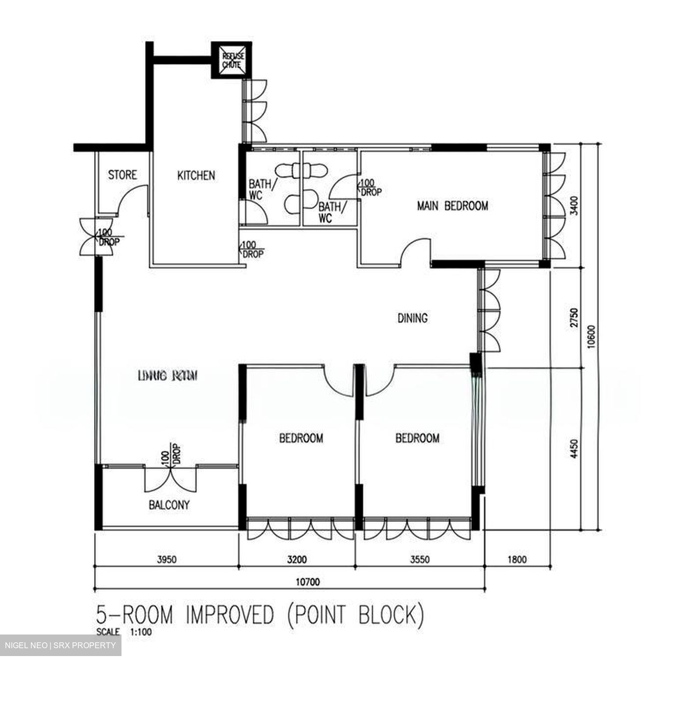 Blk 417 Garden Hill (Bedok), HDB 5 Rooms #512812891